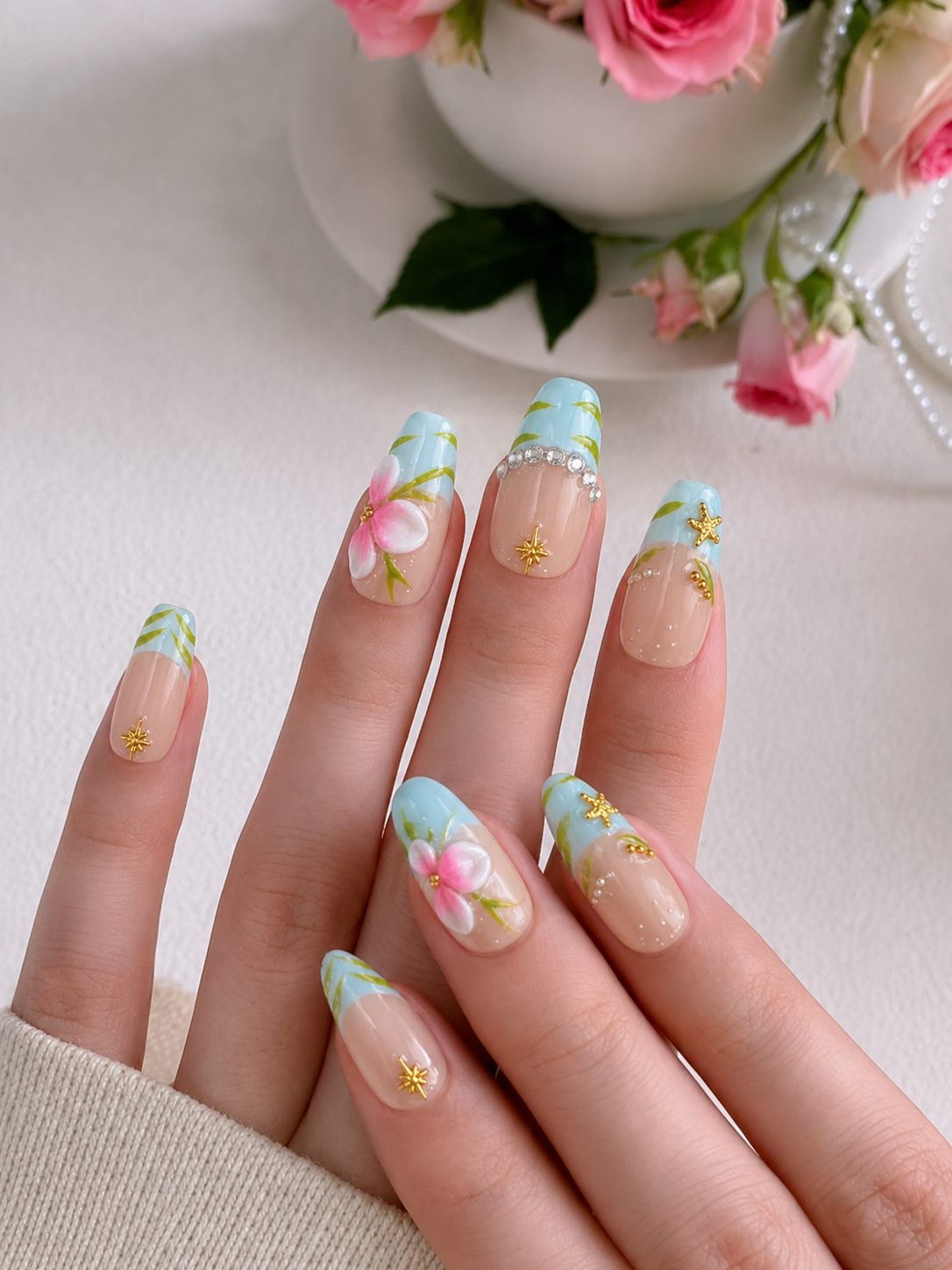 Azure Blossom Mist