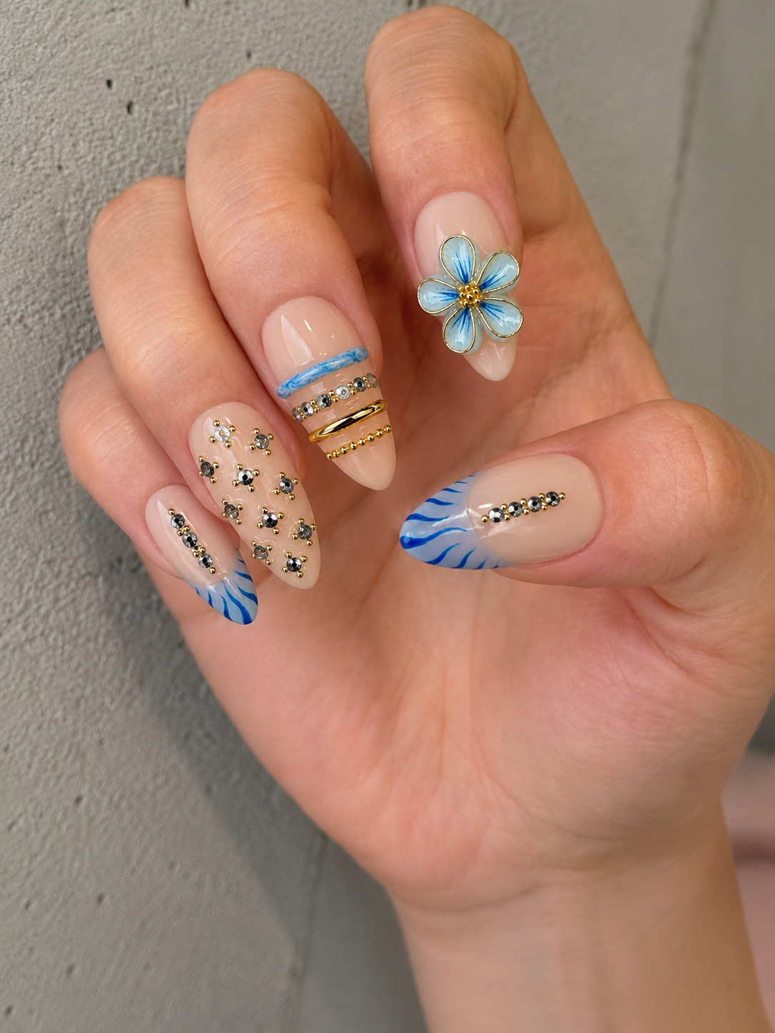 Ocean Bule Daisy