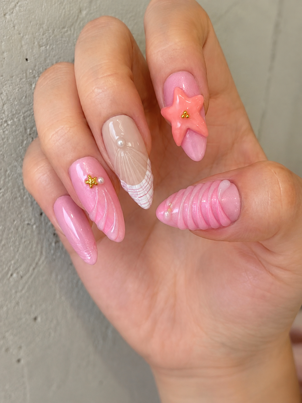 Pink Shell Bloom